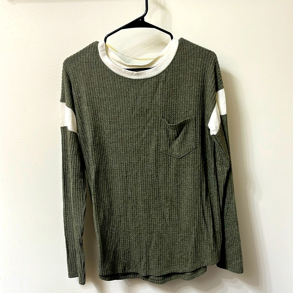 Green sweater